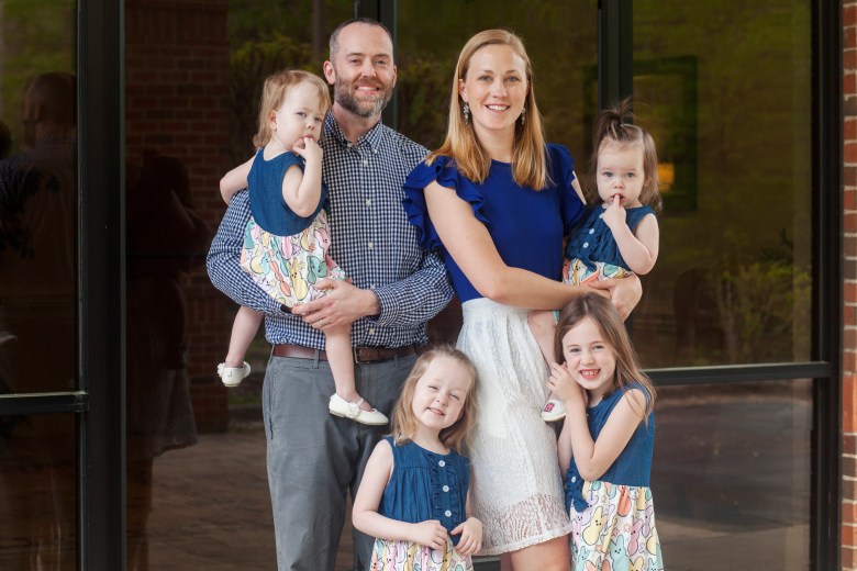 Jarrod Best and family